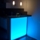 Glastheke mit LED-Beleuchtung indoor