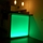 Glastheke mit LED-Beleuchtung indoor